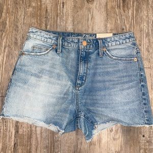 High Rise Shortie Shorts NWT